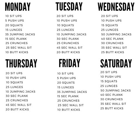 reddit workout plan